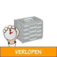 Raaco Handybox met 4 vakkendozen