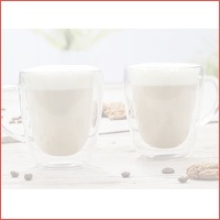 Dubbelwandige Cappuccinoglazen - Set van..