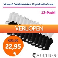 1dagactie.nl: 12 x Vinnie-G sneakersokken