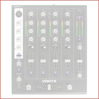 Vonyx STM-7010 Mixer 4-Kanaals DJ Mixer ..