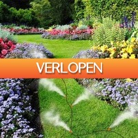 Koopjedeal.nl 3: Vernevelaar tuin (15 meter)