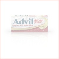 20 x Advil Reliva Forte Liquid-Caps 400