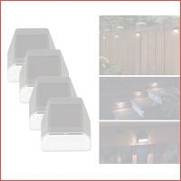 4-pack solar wandlichten