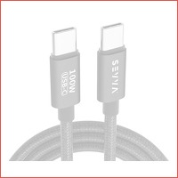 2-pack SEVVA USB C oplaadkabels 2 meter