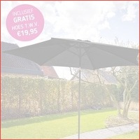 Luxe XL parasol 3 meter