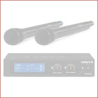 Vonyx WM522 draadloze microfoonset