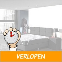 3D Air topdekmatras met traagschuim