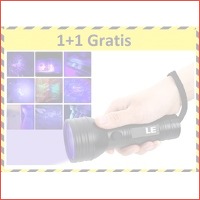 Hofftech Zaklamp UV licht - 1+1 Gratis