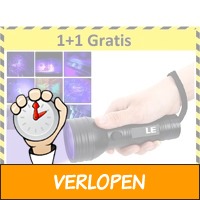 Hofftech Zaklamp UV licht - 1+1 Gratis