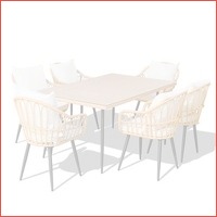 Ibiza dinnerset 6 personen