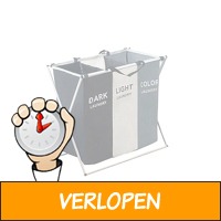 Wassorteerder met 3 compartimenten - Wasmand - 90L