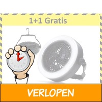 Benson ventilator met LED verlichting 1+1 Gratis