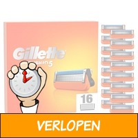 16 x originele Gillette Fusion5 scheermesjes