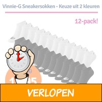 12 x Vinnie-G sneakersokken