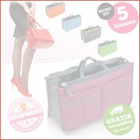 Gekleurde tas organizer