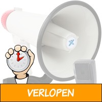 Vonyx MEG040 Megafoon met Opname en Sirene Functie 40W