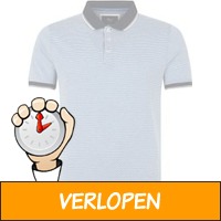 Suitable Oxford Polo blauw