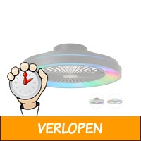 Brilliant plafondlamp & ventilator 3 keuzeopties