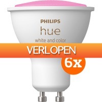 Coolblue.nl 1: Philips Hue White and Color GU10 6-pack