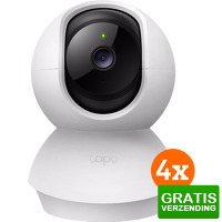 Bekijk de deal van Coolblue.nl 2: 4 x TP-Link Tapo C200 beveiligingscamera