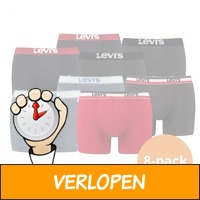 Levi's boxershorts 8-pack verrassingspakket