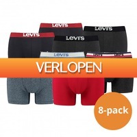 1dagactie.nl: Levi's boxershorts 8-pack verrassingspakket