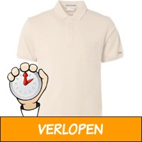 No Excess polo linnen beige