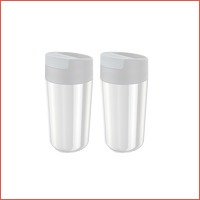 2 x Joseph Joseph Sipp Steel travel mug