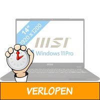 MSI Commercial 14 H A13MG vPro-200NL QWERTY