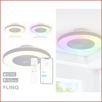 Slimme plafondlamp met ventilator XL