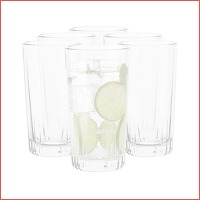 Longdrink glazen - Set van 6 - 385 ML of..