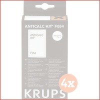 Krups ontkalkingsset F054 4 stuks