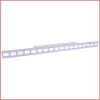 BeamZ LCB48 LED Blacklight UV bar met 18..