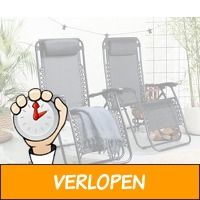 2-pack Zero Gravity tuinstoel