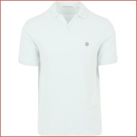 No Excess Poloshirt Riva Solid Turquoise