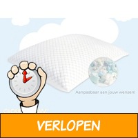 Cloudydream aanpasbaar kussen - Visco vlokken - Koele e..