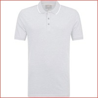 Suitable Oxford polo grijs