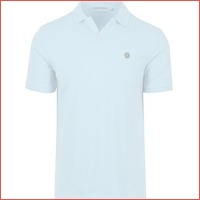 No Excess poloshirt Riva Solid blauw