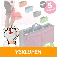 Gekleurde tas organizer