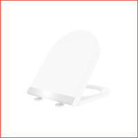 Allibert Duroplast D-shaped Steel toilet..