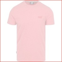 Superdry Classic T-shirt Melange roze