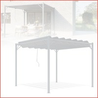 Pergola Matt antraciet