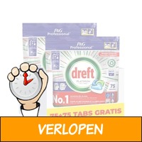 Dreft All-in-One Platinum vaatwastabs Regular