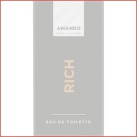 6 x Amando Rich eau de toilette