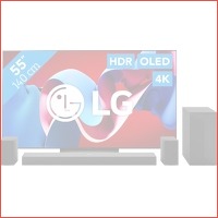 LG OLED55C46LA (2024) en soundbar