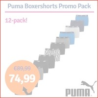 12 x Puma boxershorts