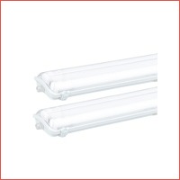 2 x V-Tac TL-armatuur met LED-buizen