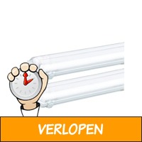 2 x V-Tac TL-armatuur met LED-buizen