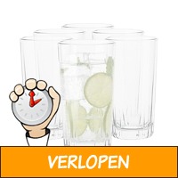 Longdrink glazen - Set van 6 - 385 ML of 340 ML