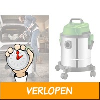 Hfftech krachtige RVS Stofzuiger - Nat en Droog Stofzui..